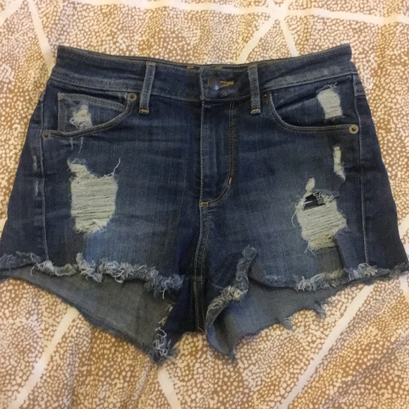 🌻 3 for $20 NWOT ✨ Guess High Rise Denim Shorts - Picture 3 of 5